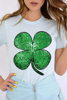 Shamrock St Patricks Day Graphic T Shirts Color Bear