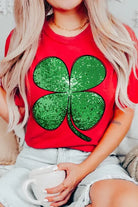 Shamrock St Patricks Day Graphic T Shirts Color Bear