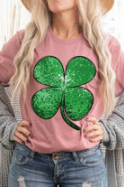 Shamrock St Patricks Day Graphic T Shirts Color Bear