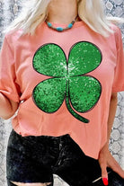 Shamrock St Patricks Day Graphic T Shirts Color Bear