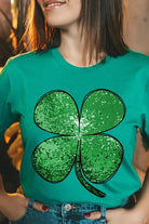 Shamrock St Patricks Day Graphic T Shirts Color Bear