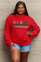 Simply Love Full Size CHRISTMAS Long Sleeve Sweatshirt Trendsi