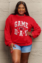 Simply Love Full Size GAME DAY Graphic Sweatshirt Trendsi