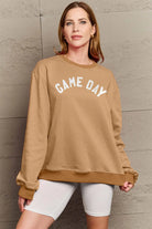 Simply Love Full Size GAME DAY Graphic Sweatshirt Trendsi