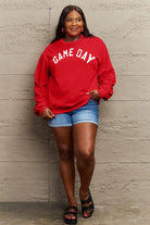 Simply Love Full Size GAME DAY Graphic Sweatshirt Trendsi