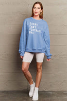 Simply Love Full Size Graphic Round Neck Sweatshirt Trendsi