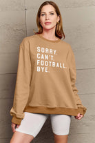 Simply Love Full Size Graphic Round Neck Sweatshirt Trendsi