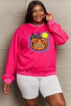 Simply Love Full Size Graphic Round Neck Sweatshirt Trendsi