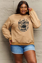 Simply Love Full Size Graphic Round Neck Sweatshirt Trendsi