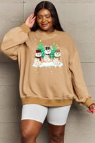 Simply Love Full Size Graphic Round Neck Sweatshirt Trendsi