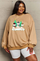 Simply Love Full Size Graphic Round Neck Sweatshirt Trendsi