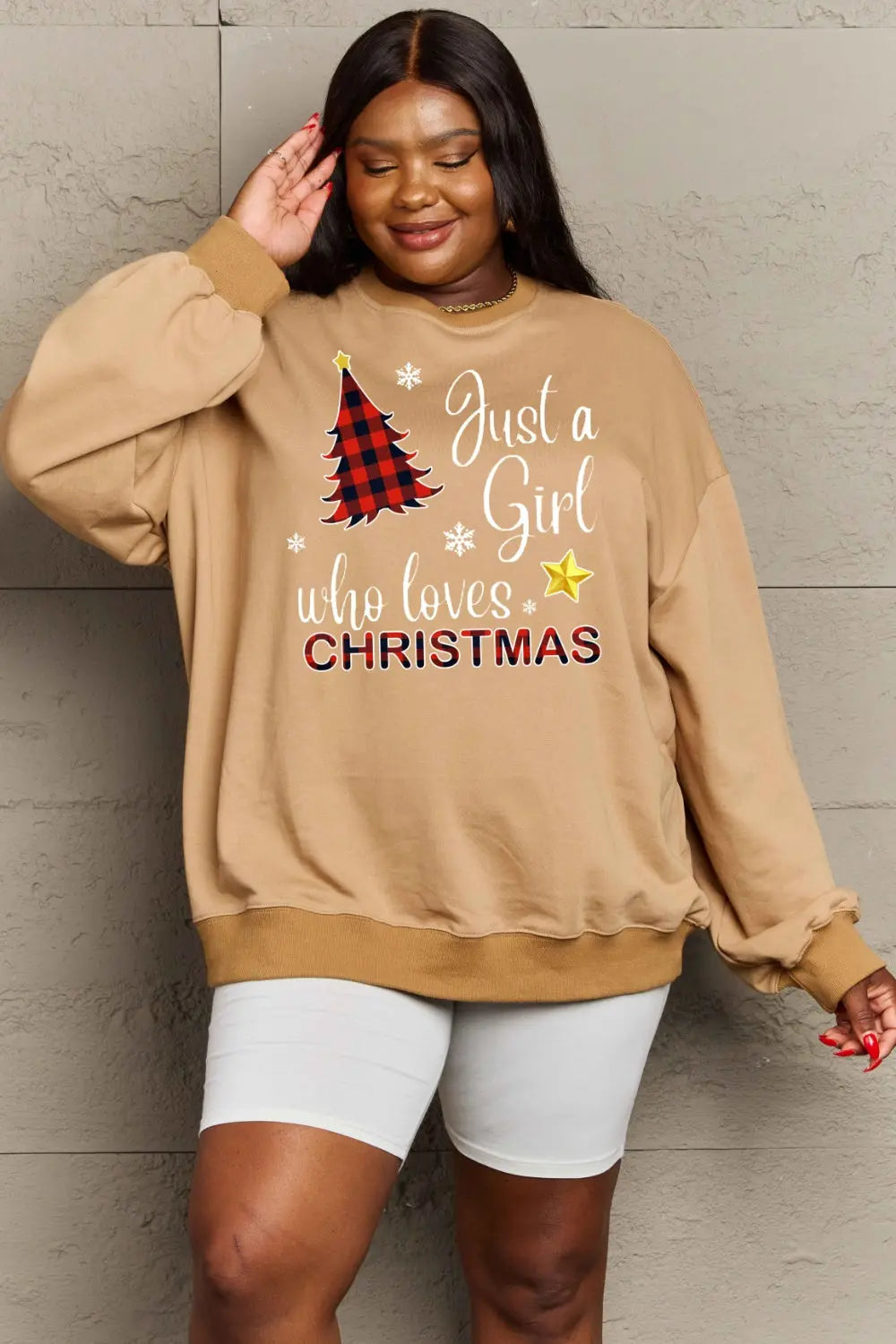 Simply Love Full Size Graphic Sweatshirt Trendsi