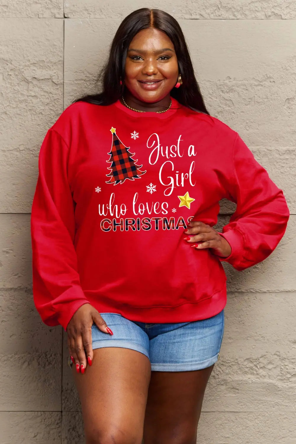 Simply Love Full Size Graphic Sweatshirt Trendsi