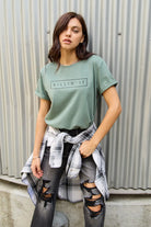 Simply Love Full Size KILLIN'IT Short Sleeve T-Shirt Trendsi