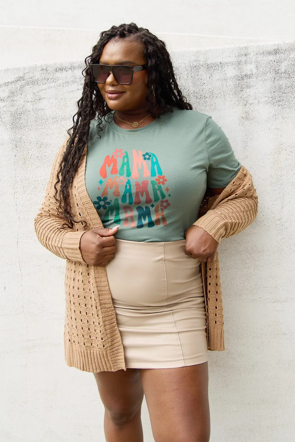 Simply Love Full Size MAMA Round Neck T-Shirt Trendsi