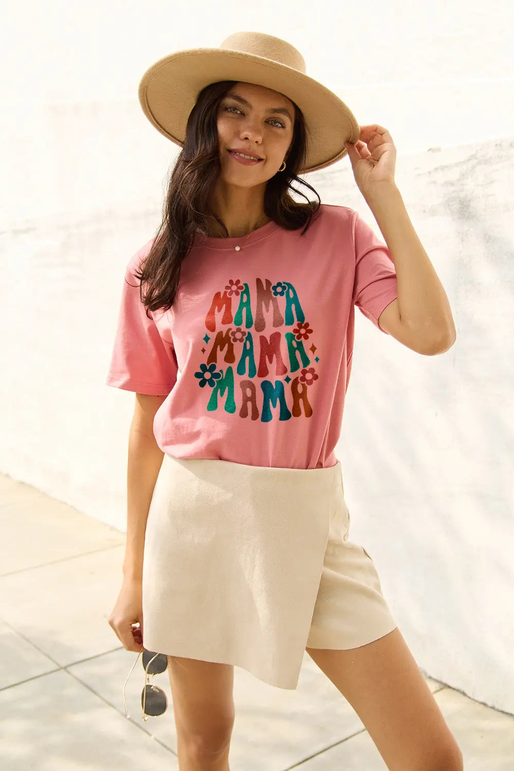 Simply Love Full Size MAMA Round Neck T-Shirt Trendsi