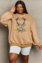 Simply Love Full Size MERRY AND BRIGHT Graphic Sweatshirt Trendsi