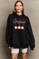 Simply Love Full Size MERRY CHRISTMAS Graphic Hoodie Trendsi