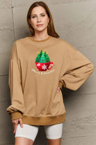 Simply Love Full Size MERRY CHRISTMAS Graphic Sweatshirt Trendsi