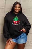 Simply Love Full Size MERRY CHRISTMAS Graphic Sweatshirt Trendsi