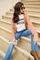 Simply Love Full Size MOM MODE Short Sleeve T-Shirt Trendsi