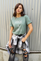 Simply Love Full Size ROCK & ROLL Short Sleeve T-Shirt Trendsi