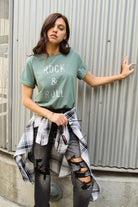 Simply Love Full Size ROCK & ROLL Short Sleeve T-Shirt Trendsi