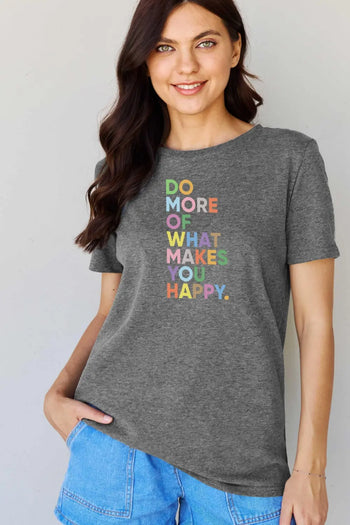 Simply Love Full Size Slogan Graphic T-Shirt Trendsi