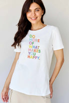 Simply Love Full Size Slogan Graphic T-Shirt Trendsi