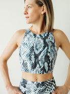 Snakeskin Crop Top *FINAL SALE* Colorado Threads Clothing