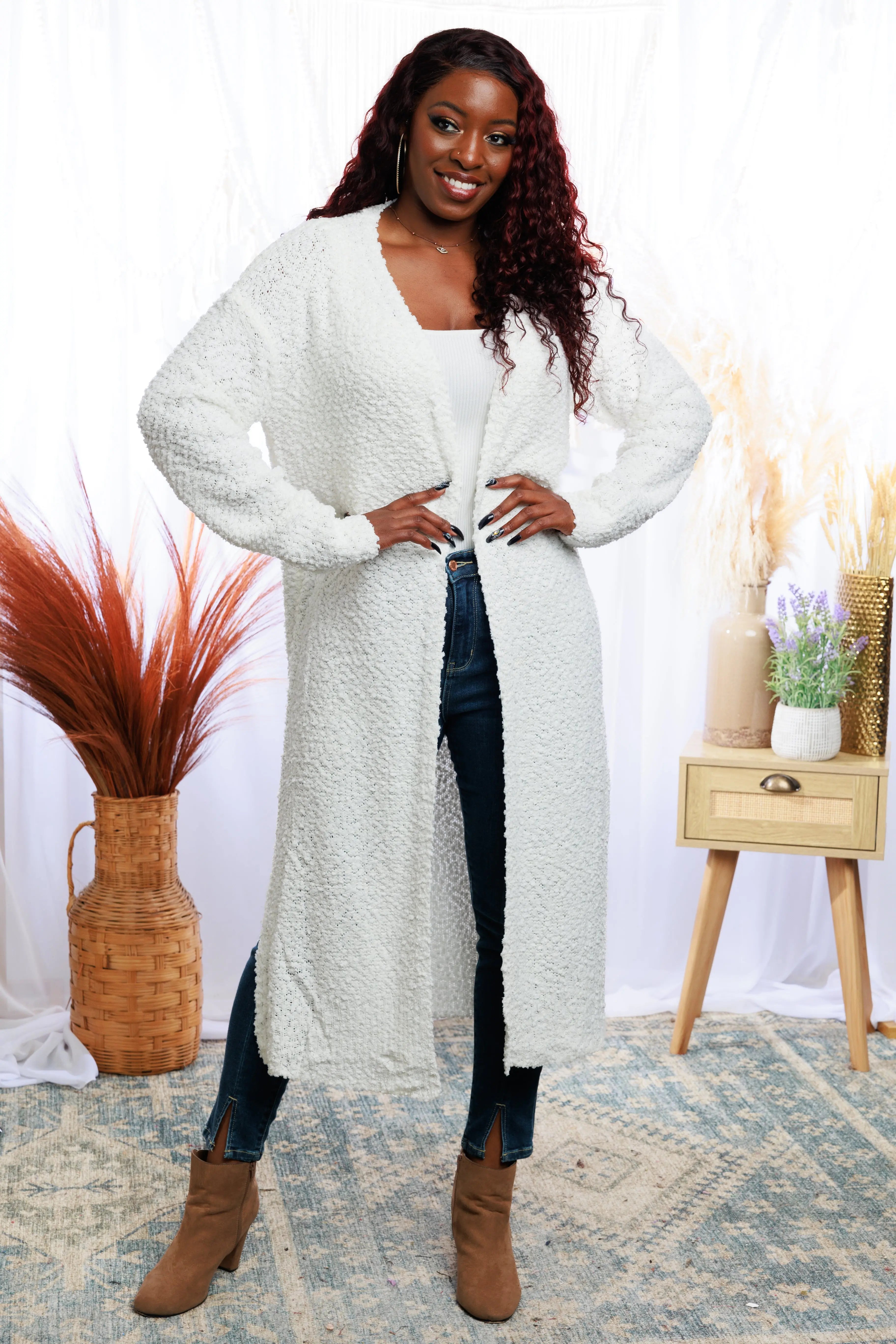 Snow Princess - Duster Cardigan Boutique Simplified