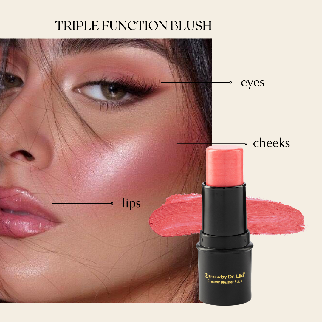 Compact Blush Stain Stick for Cheeks, Lips, Eyes EpiLynx