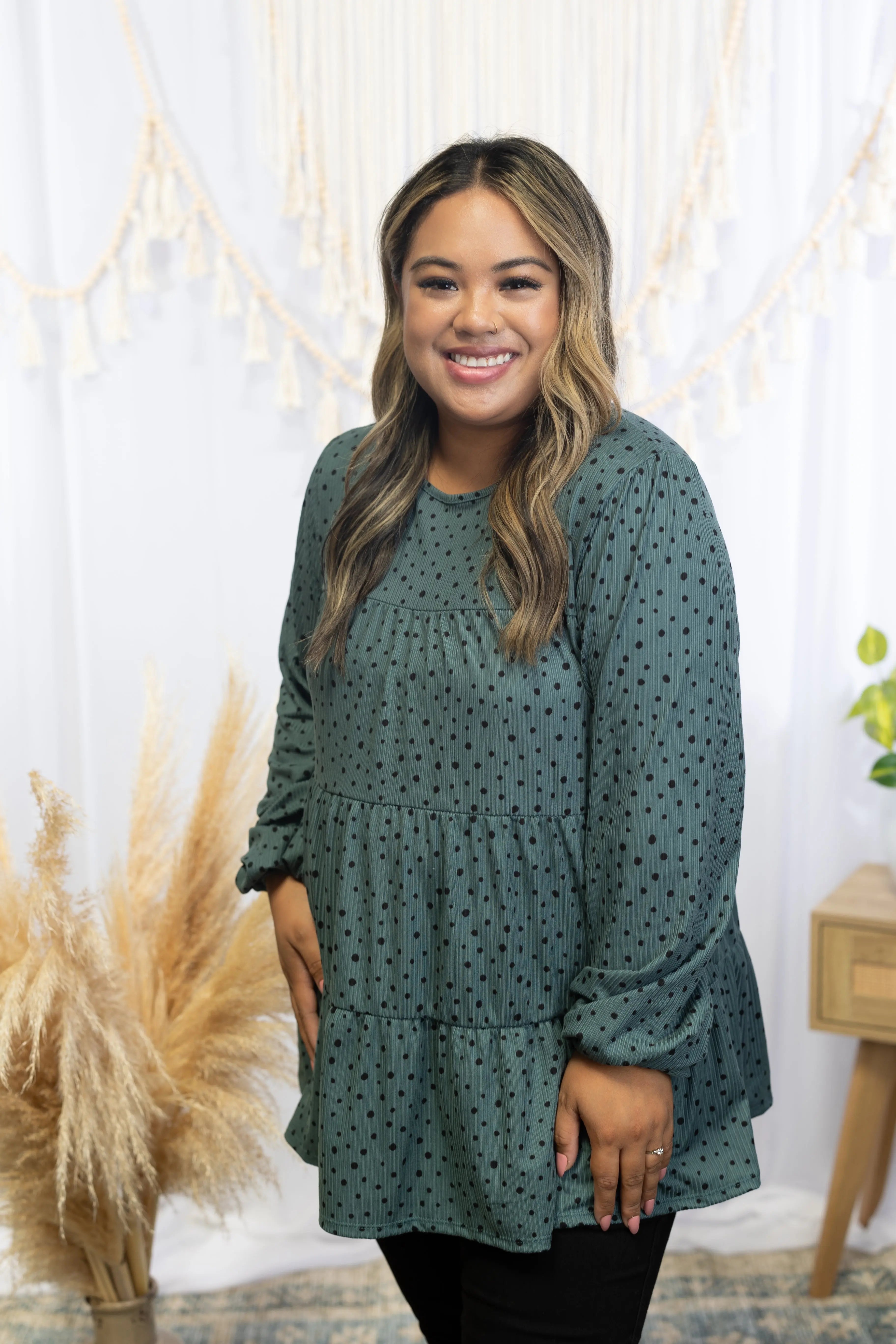 Spots of Love - Tiered Tunic Boutique Simplified