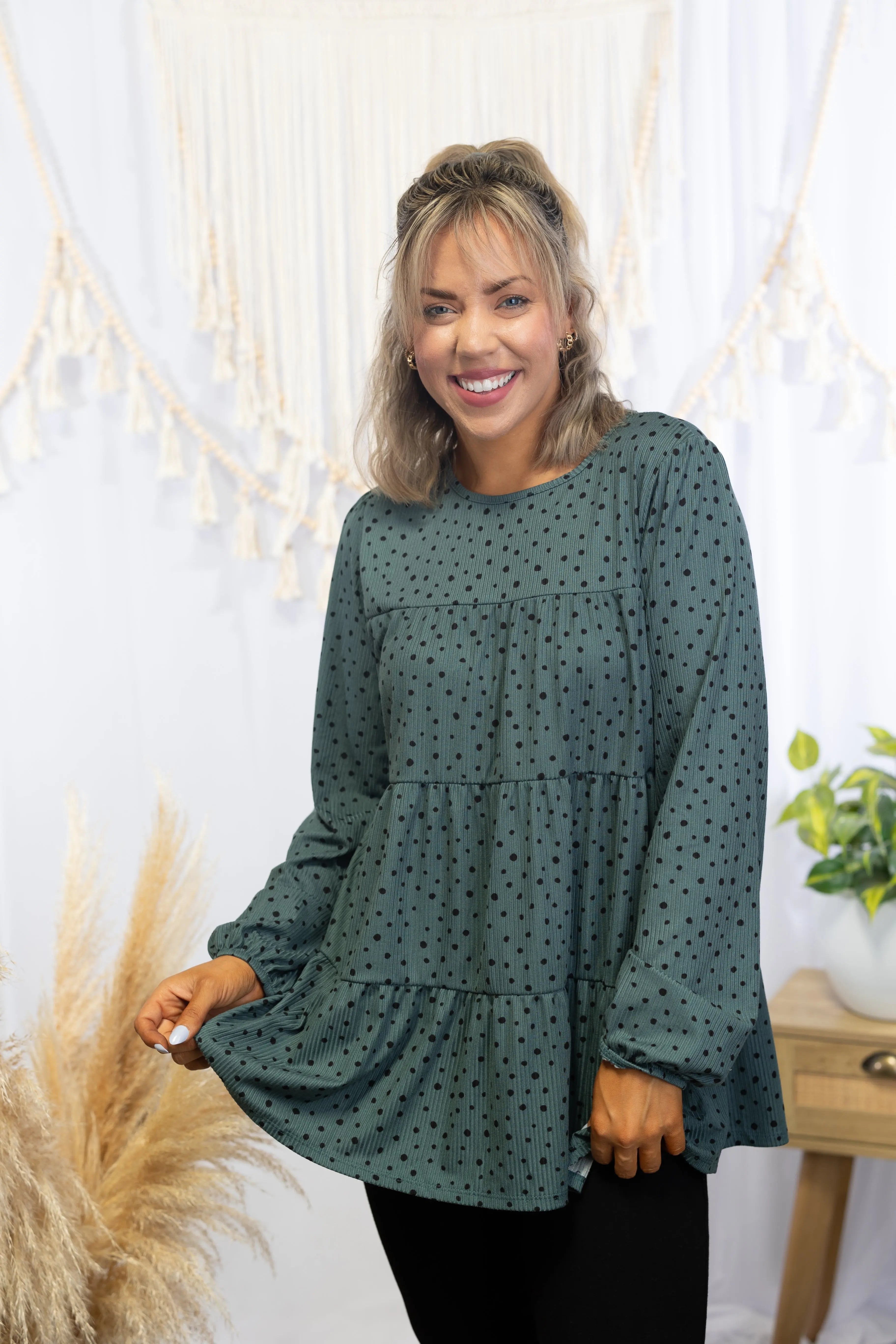 Spots of Love - Tiered Tunic Boutique Simplified