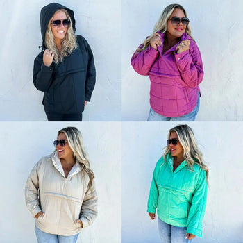 Peyton Puffer Jacket In Four Colors Ave Shops