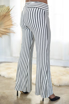 Stay Between The Lines - Flare Pants Boutique Simplified