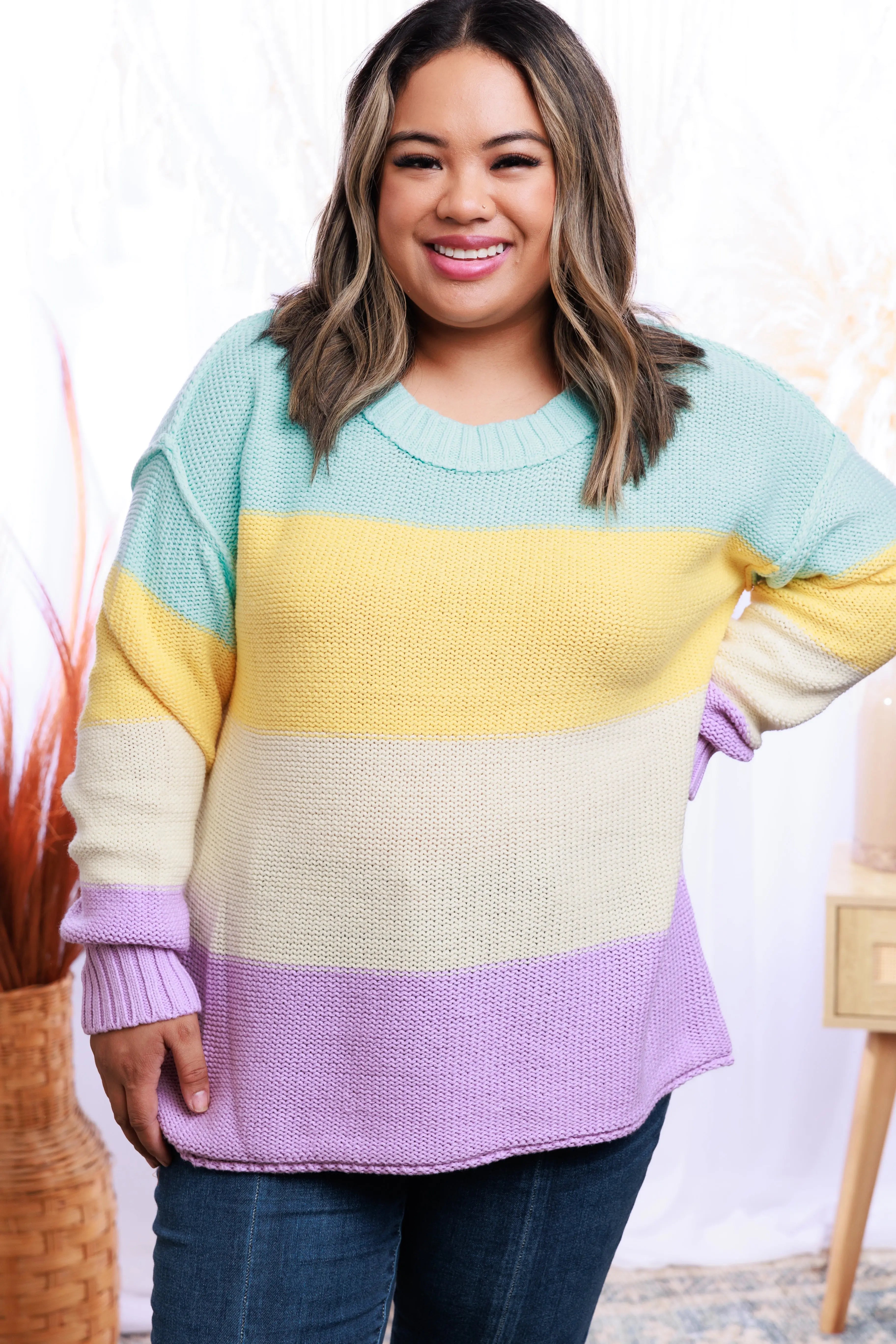 Stephanie Striped Pullover Boutique Simplified