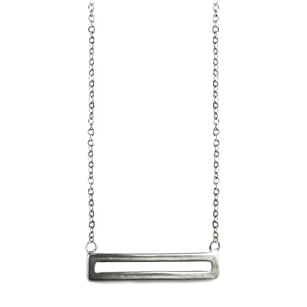 Sterling Silver Parallel Necklace |   |  Casual Chic Boutique