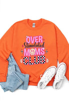 Stimulated Moms Club Graphic Fleece Sweatshirts Color Bear