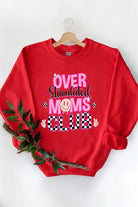 Stimulated Moms Club Graphic Fleece Sweatshirts Color Bear