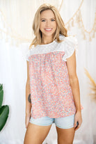 Summer Days Yoke Top Boutique Simplified