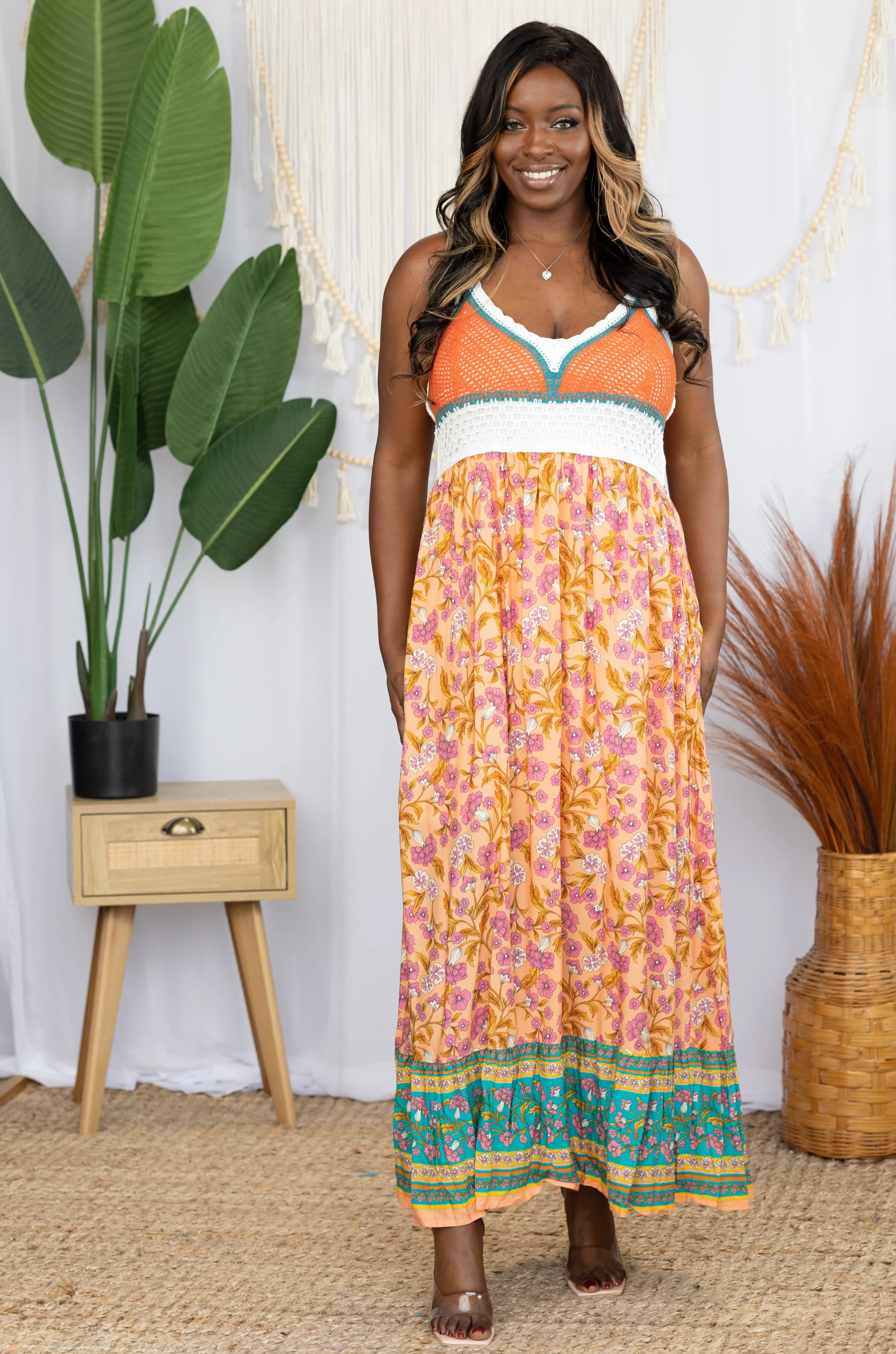 Summer Of Love - Coral Maxi Boutique Simplified