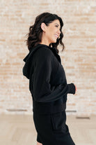 Sun or Shade Zip Up Jacket in Black Ave Shops