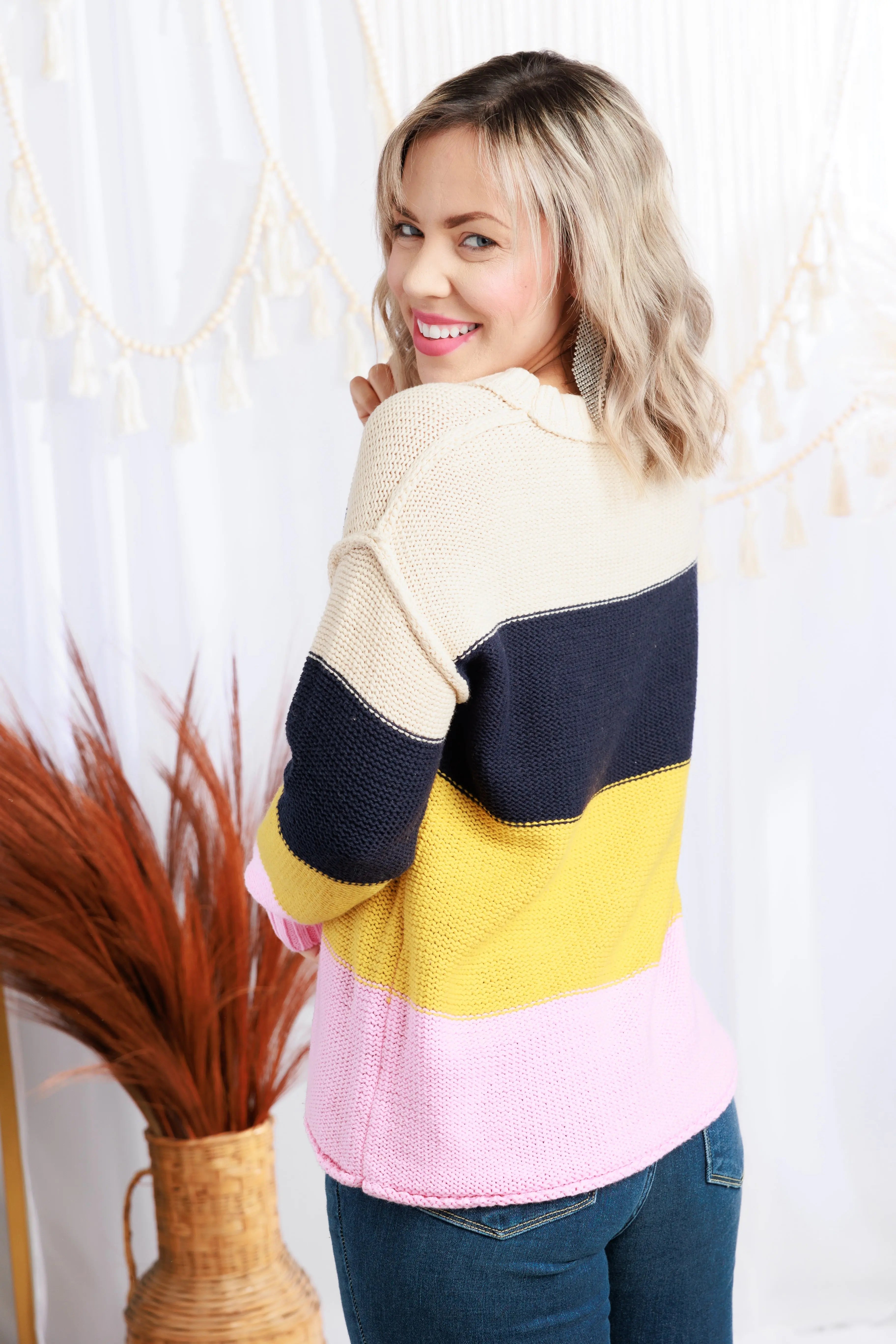 Susanna Striped Pullover Boutique Simplified