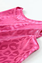 Sweet Days Leopard Round Neck Tank Casual Chic Boutique