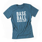 Baseball Kinda Day | Short Sleeve Crew Neck Olive and Ivory Retail