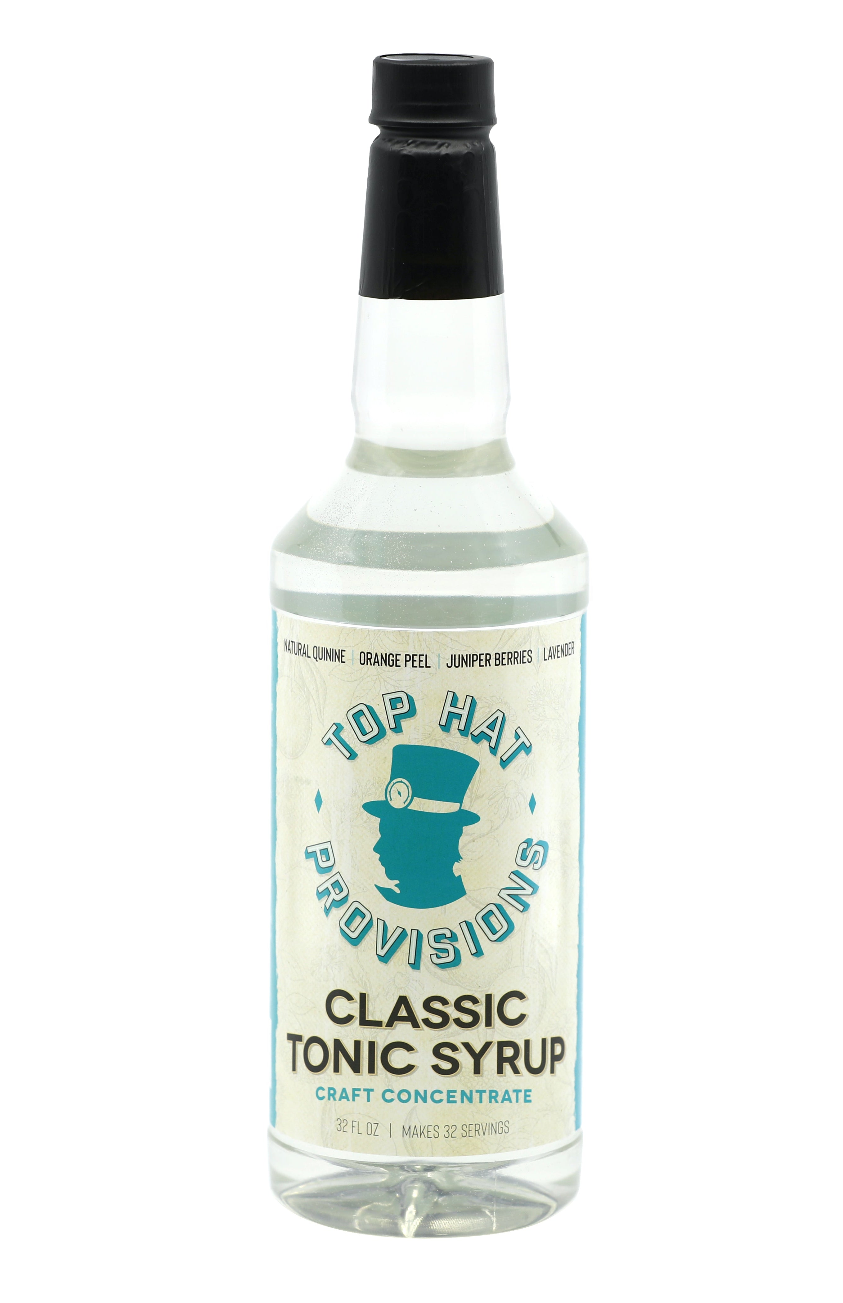 Top Hat Classic Tonic Syrup & 5x Premium Quinine Concentrate - 32oz Bottle Top Hat Provisions