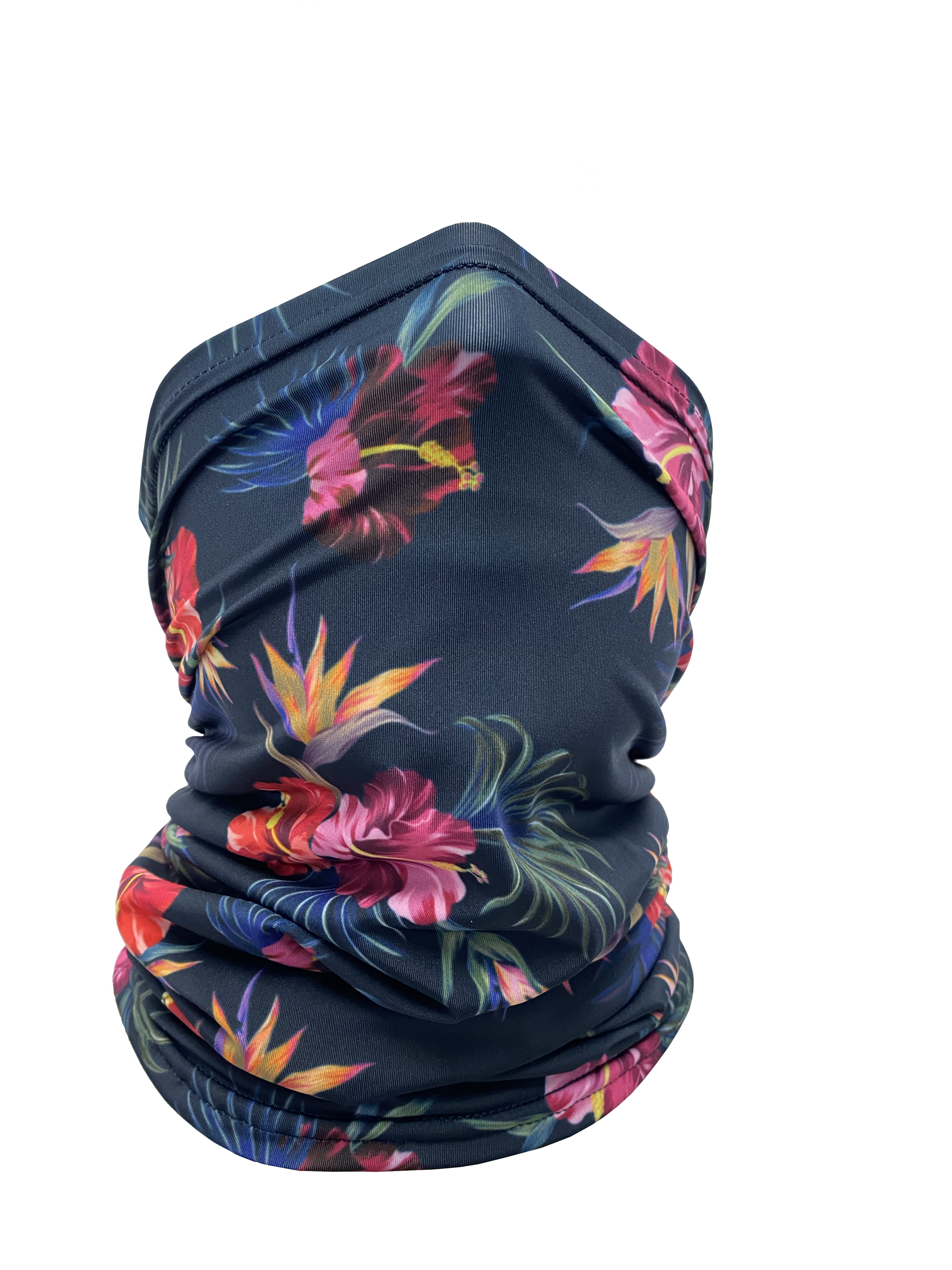 Tropical Floral Neck Gaiter *FINAL SALE* Colorado Threads Clothing