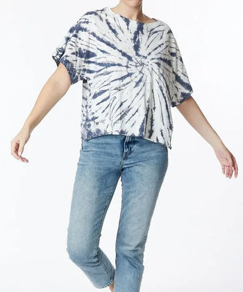 TWIST COTTON TIE DYE T Fabina