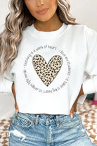 Teaching is a Work of Heart Leopard Sweatshirt Cali Boutique